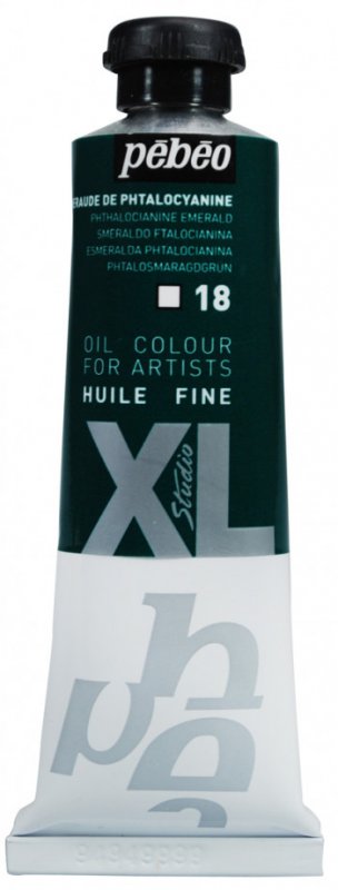 Pebeo Studio XL Peinture à l'huile 37 ml - 18 - Phtalocyaansmaragdgroen