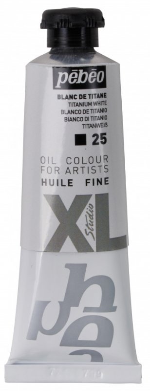 Pebeo Studio XL Peinture à l'huile 37 ml - 25 - Blanc de titane
