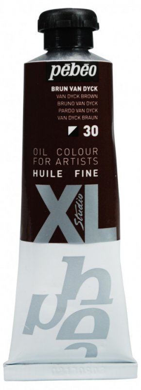 Pebeo Studio XL Peinture à l'huile 37 ml - 30 - Brun Van Dyck