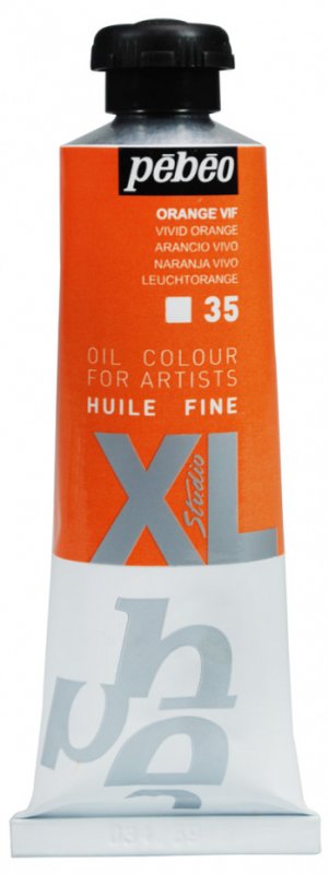 Pebeo Studio XL Peinture à l'huile 37 ml - 35 - Fel Orange