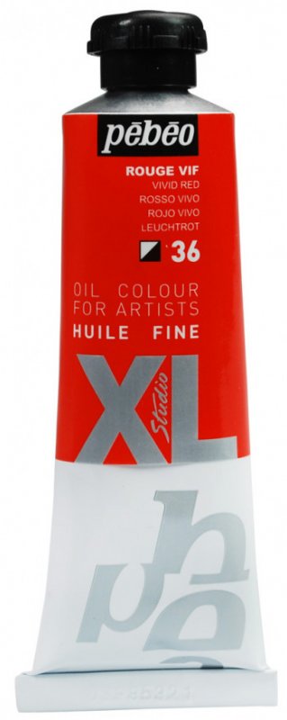 Pebeo Studio XL Peinture à l'huile 37 ml - 36 - Fel Rouge