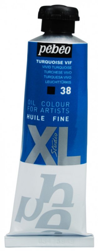 Pebeo Studio XL Peinture à l'huile 37 ml - 38 - Fel turkoois