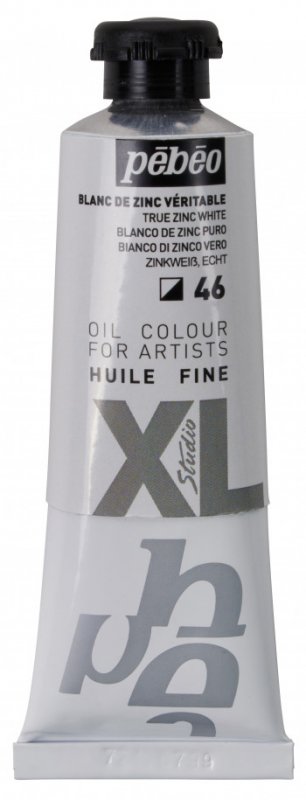 Pebeo Studio XL Peinture à l'huile 37 ml - 46 - Blanc de zinc imit