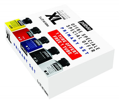 Pebeo Studio XL Oil Paint Sets - 5 x 37 ml
