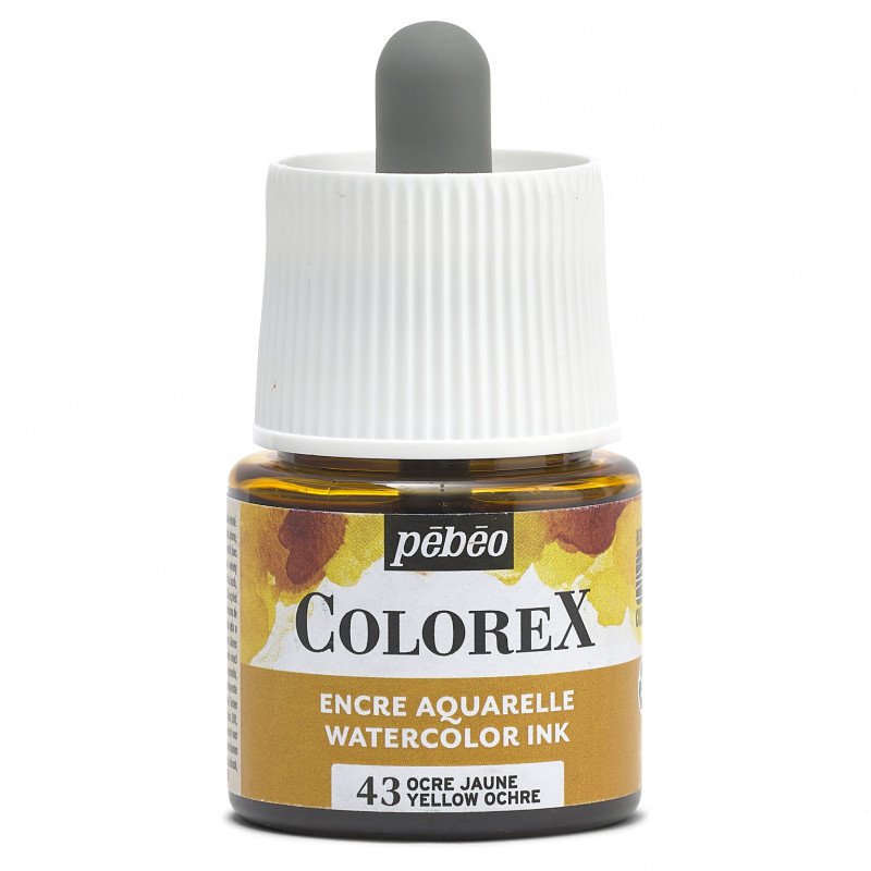 Pebeo Colorex Encre aquarelle 45 ml - 43 - Okergeel