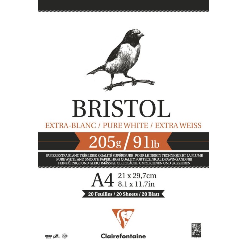 Clairefontaine Papier Bristol