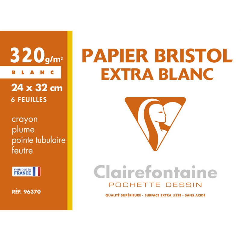 Clairefontaine Papier Bristol
