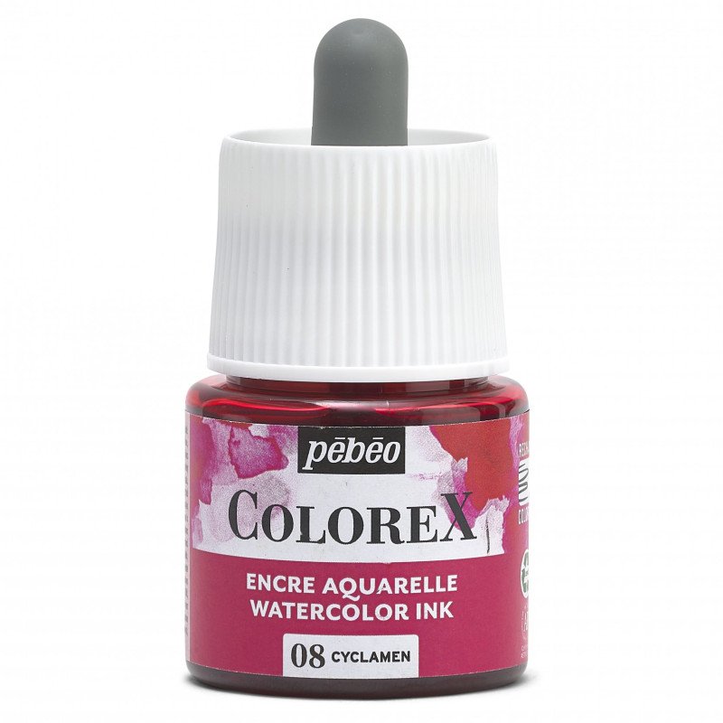Pebeo Colorex Encre aquarelle 45 ml - 08 - Cyclamen