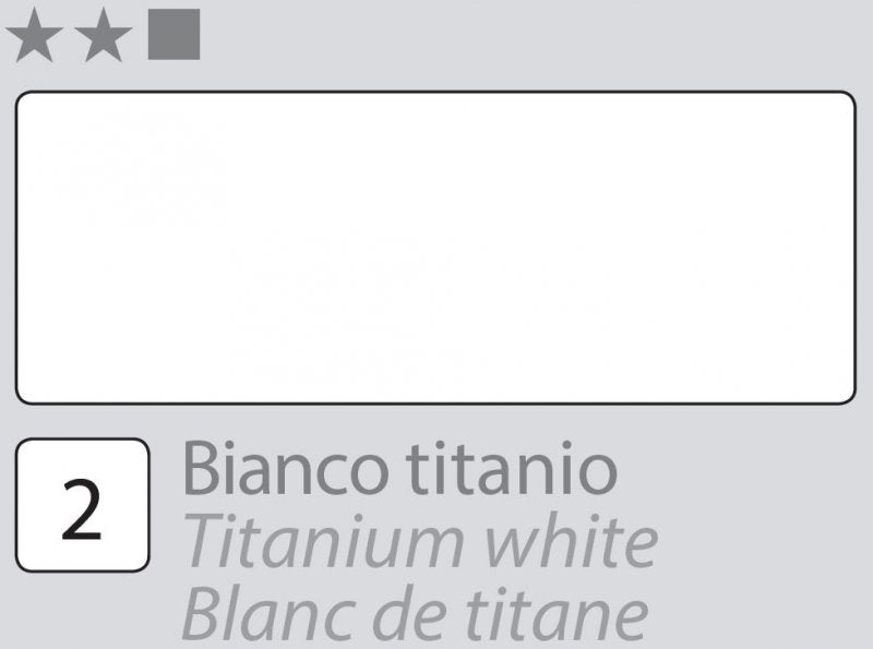 Divolo Accademia Peinture à l'huile 20 ml - Blanc de titane