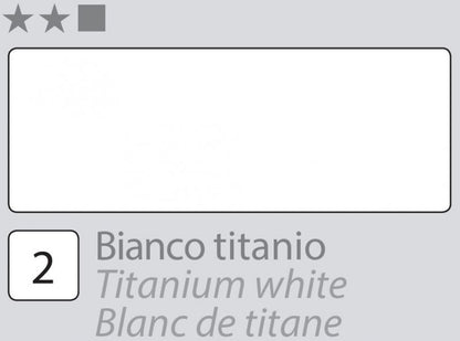 Divolo Accademia Peinture à l'huile 20 ml - Blanc de titane