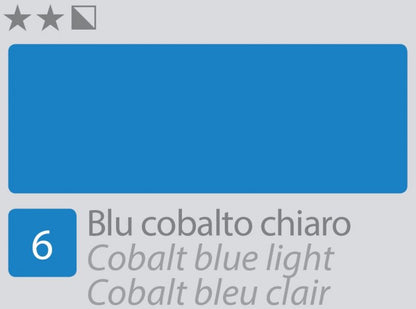Divolo Accademia Peinture à l'huile 20 ml - Cobalt Blue Light
