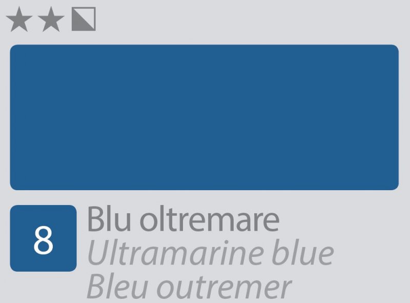 Divolo Accademia Peinture à l'huile 20 ml - Ultramarine Blue