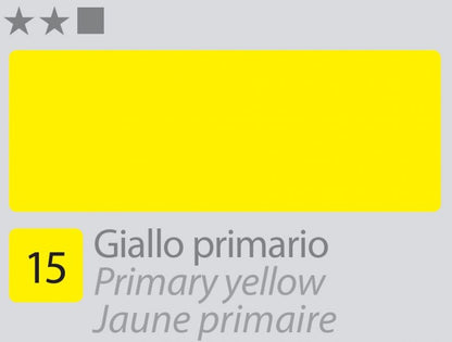 Divolo Accademia Peinture à l'huile 20 ml - Jaune primaire