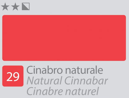 Divolo Accademia Peinture à l'huile 20 ml - Natural Cinnabar