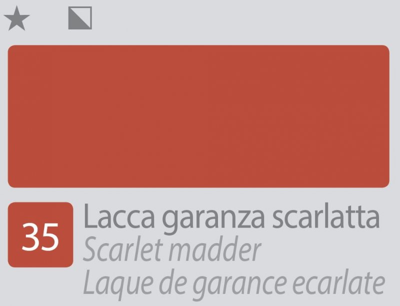Divolo Accademia Peinture à l'huile 20 ml - Scarlet Madder