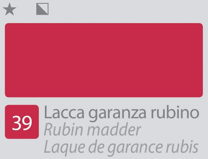 Divolo Accademia Peinture à l'huile 20 ml - Rubin Madder