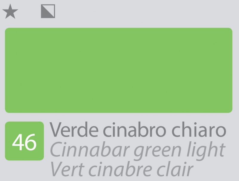 Divolo Accademia Peinture à l'huile 20 ml - Cinnabar Green Light