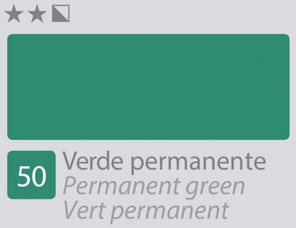 Divolo Accademia Peinture à l'huile 20 ml - Permanent Green