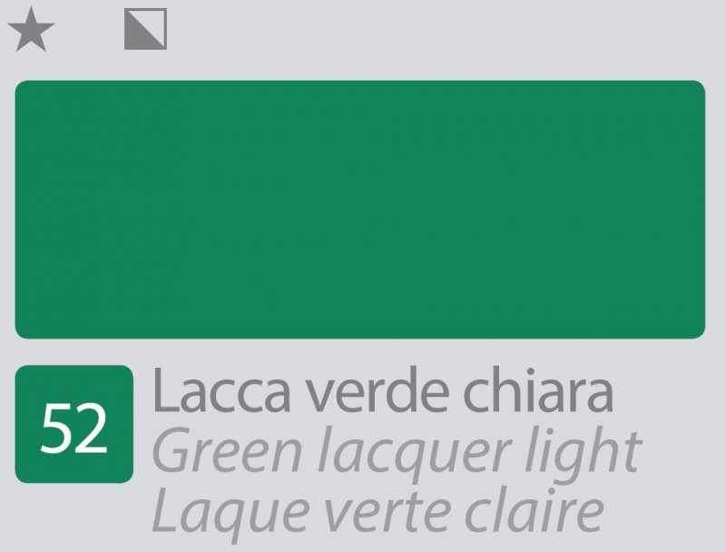 Divolo Accademia Peinture à l'huile 20 ml - Green Lacquer Light