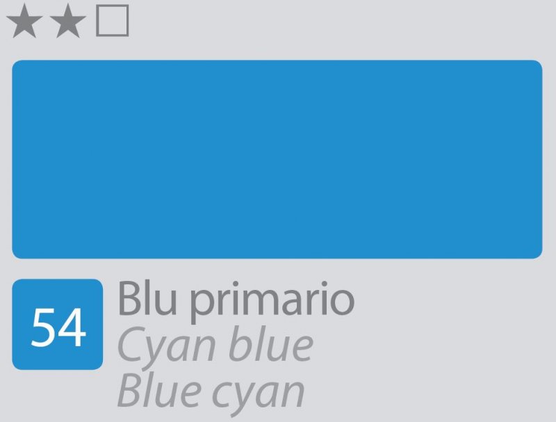 Divolo Accademia Peinture à l'huile 20 ml - Cyaanblauw
