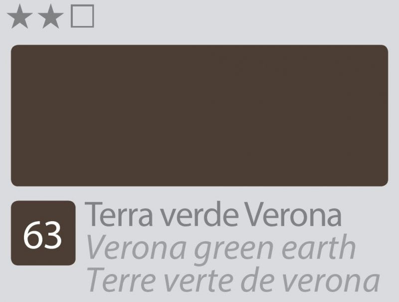 Divolo Accademia Peinture à l'huile 20 ml - Verona Green Earth