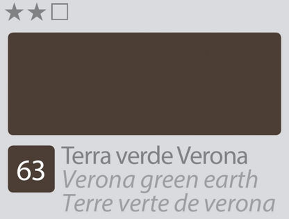 Divolo Accademia Peinture à l'huile 20 ml - Verona Green Earth