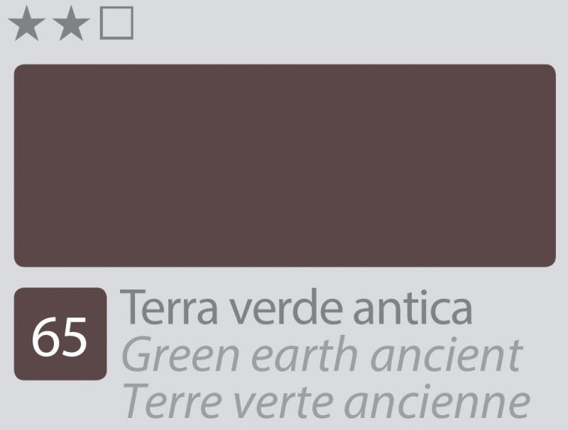 Divolo Accademia Peinture à l'huile 20 ml - Green Earth Ancient