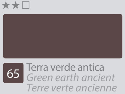 Divolo Accademia Peinture à l'huile 20 ml - Green Earth Ancient