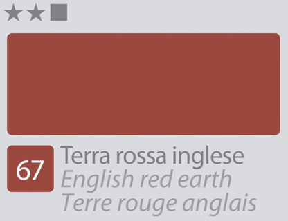Divolo Accademia Peinture à l'huile 20 ml - English Red Earth