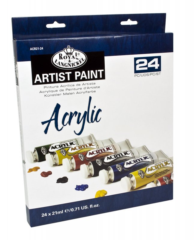 Royal & Langnickel Essentials Acrylic Sets - 24 x 21 ml