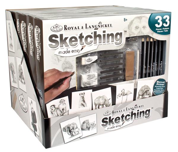 R&L Sketching Made Easy Animals Activity Pack