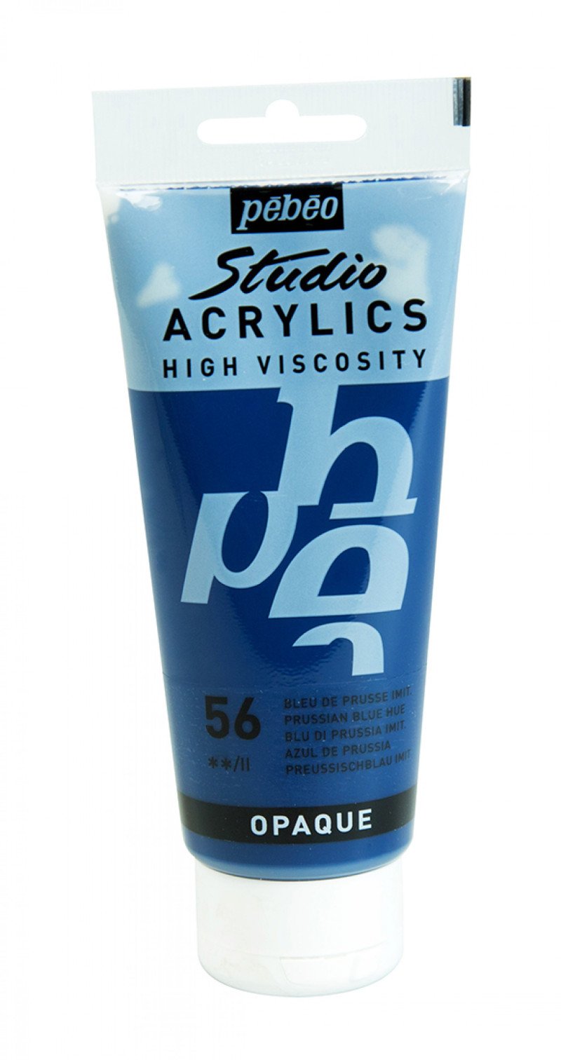 Pebeo Studio Peinture acrylique 100 ml - Prussian Blue Hue