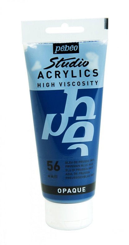 Pebeo Studio Peinture acrylique 100 ml - Prussian Blue Hue