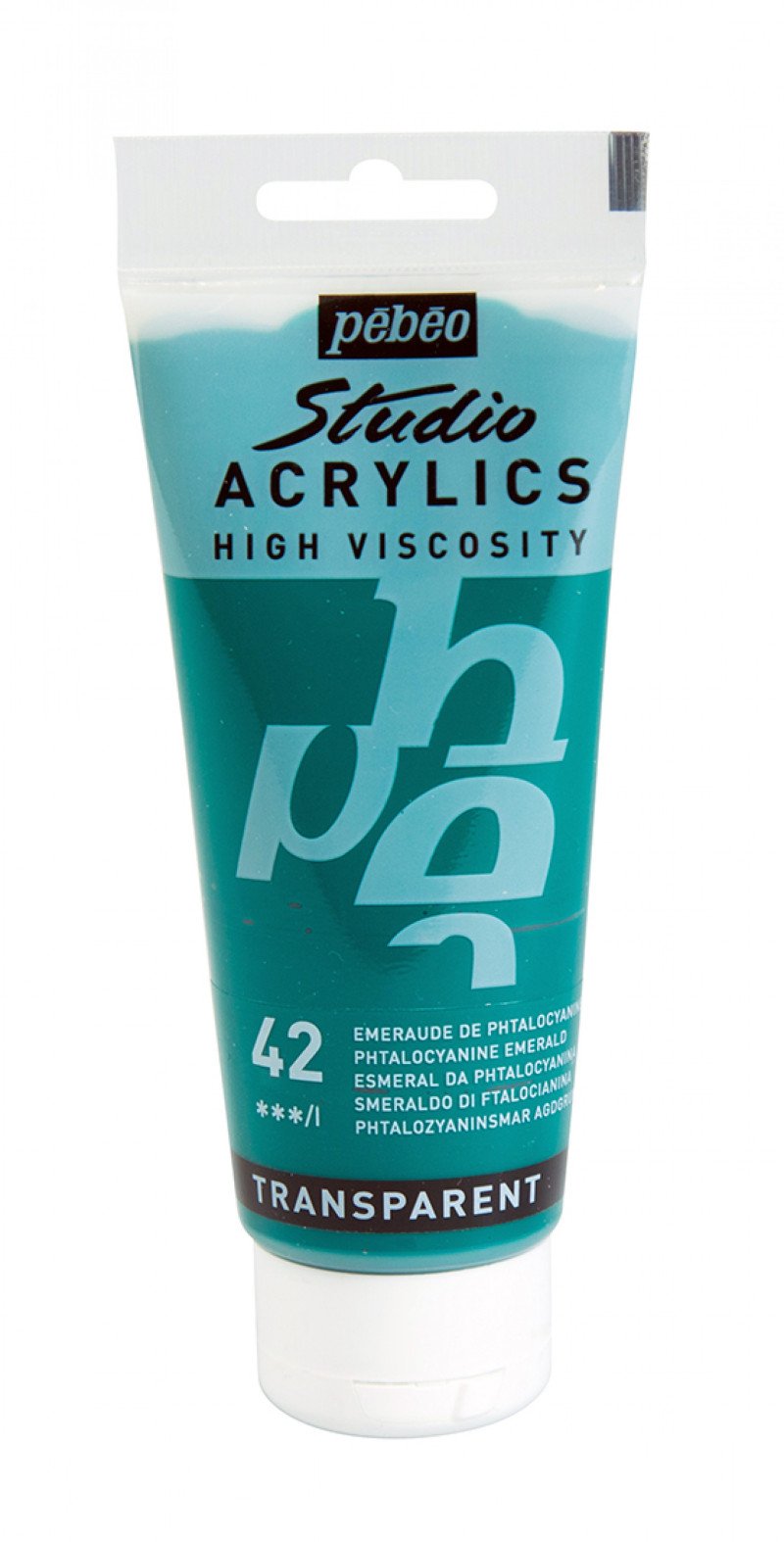 Pebeo Studio Peinture acrylique 100 ml - 42 - Phtalocyaansmaragdgroen
