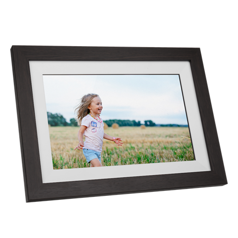 Frameo Cadre Photo Numérique HF-101WB Marron 10.1 Pouces — 2