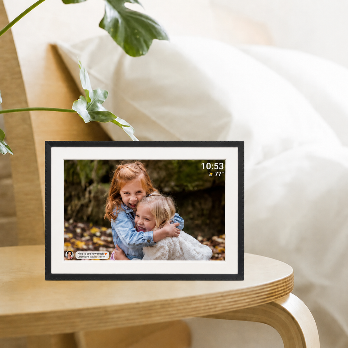 Frameo Cadre Photo Numérique HF-109T Noir 10.1 Pouces avec FrameGlow — 5