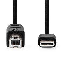 USB Kabel 2m USB-C vers USB-B — 2