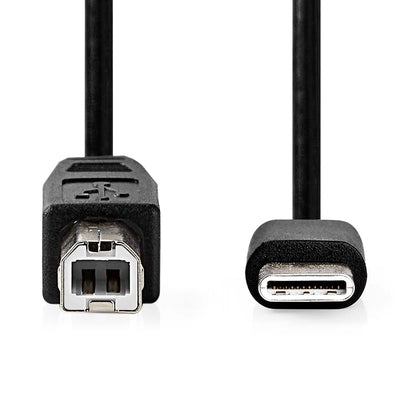 USB Kabel 2m USB-C vers USB-B — 2