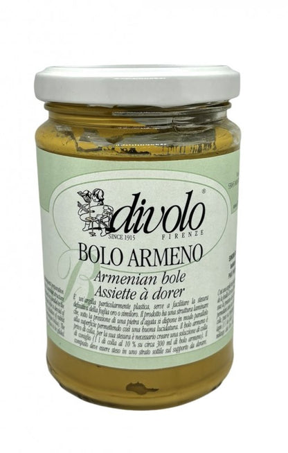 Divolo Armeens Poliment Apprêt pour dorure - 300 ml - Ocre jaune