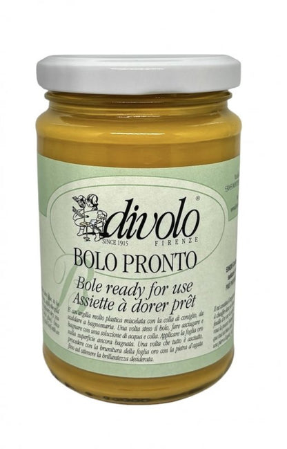 Divolo Prêt à l'emploi Poliment Apprêt pour dorure - 300 ml - Ocre jaune