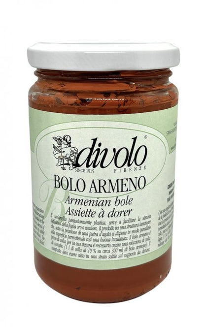 Divolo Armeens Poliment Apprêt pour dorure - 300 ml - Rouge