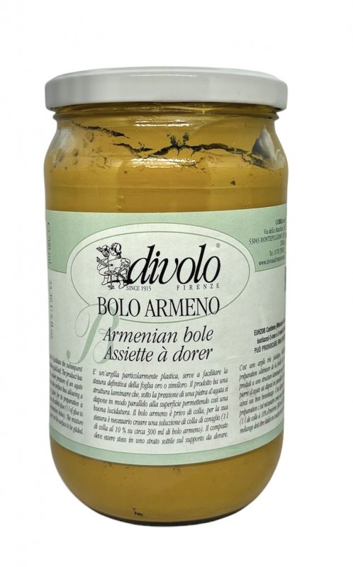 Divolo Armeens Poliment Apprêt pour dorure - 700 ml - Ocre jaune