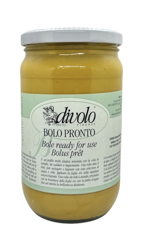 Divolo Prêt à l'emploi Poliment Apprêt pour dorure - 700 ml - Ocre jaune