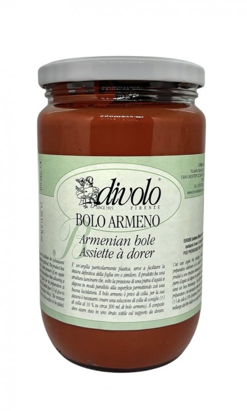 Divolo Armeens Poliment Apprêt pour dorure - 700 ml - Rouge