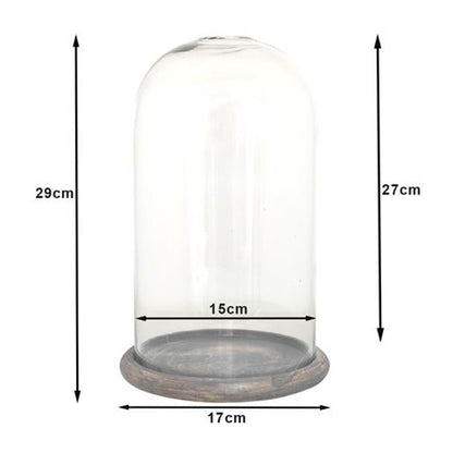 Clayre Eef Cloche 6GL3536 Transparent 17x29 cm — 4