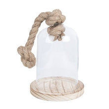 Clayre Eef 6GL2220 Cloche en Verre Transparent 12x19 cm