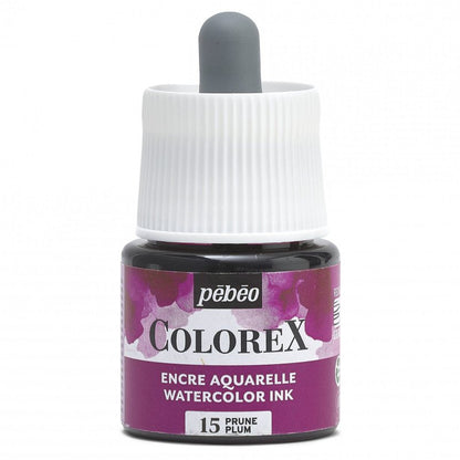 Pebeo Colorex Encre aquarelle 45 ml - 15 - Pruim