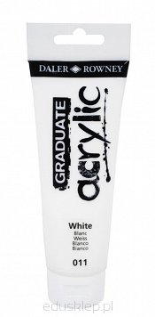 Daler-Rowney Graduate Acrylic Paint 120 ml - White