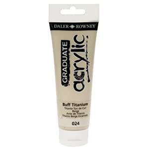 Daler-Rowney Graduate Acrylic Paint 120 ml - Buff Titanium