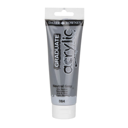 Daler-Rowney Graduate Acrylic Paint 120 ml - Neutral Grey